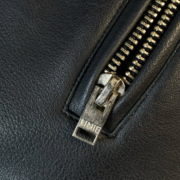 UNIF Forever Moto Jacket in Black - Picture 11 of 12